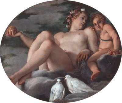 Vénus et Cupidon - Annibale Carracci